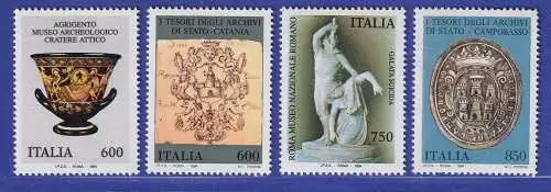 Italien 1994 Kunstschätze aus Museen und staatlichen Archiven Mi-Nr. 2338-41 **