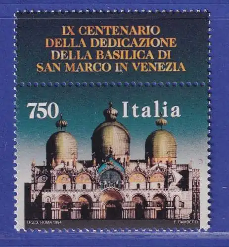 Italien 1994 Markuskirche Venedig Mi-Nr. 2348 I **