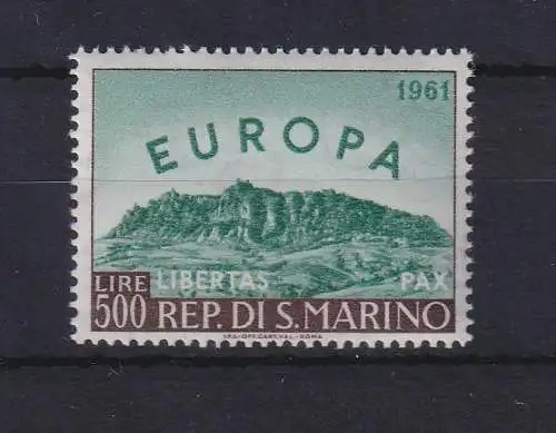 San Marino 1961 Europa Mi.-Nr. 700 postfrisch **