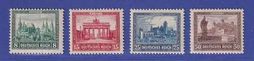 Dt. Reich 1930 Nothilfe Bauwerke Mi.-Nr. 450-453 postfrisch **