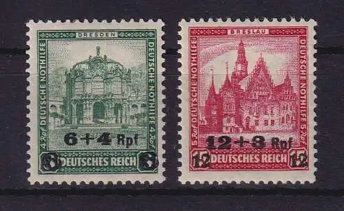 Dt. Reich 1932 Nothilfe Bauwerke Mi.-Nr. 463-464 postfrisch **