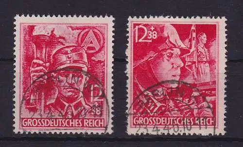 Dt. Reich 1945 Sturmabteilung SA Mi.-Nr. 909-910 O BERLIN 23.4.45