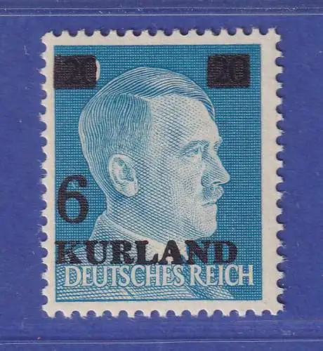Dt. Besetzung 2. Weltkrieg Kurland Mi.-Nr. 3 III postfrisch **