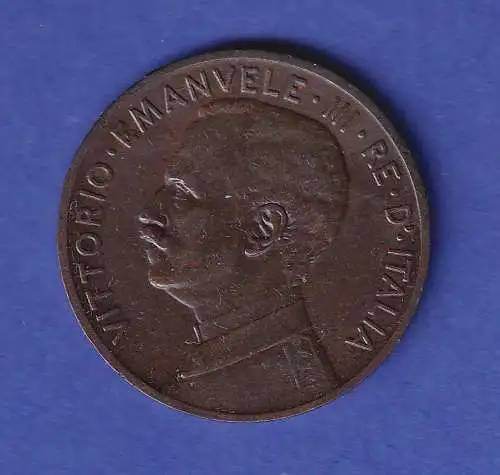 Italien Umlaufmünze 5 Centesimi Vittorio Emanuele III. 1912 ss