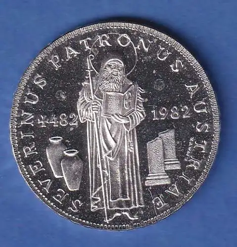 Österreich 500-Schilling Silber-Gedenkmünze 1982, Severinus Patronus