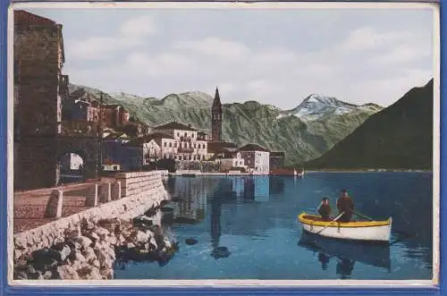 Alte AK Montenegro Kotor - Cattaro Perast