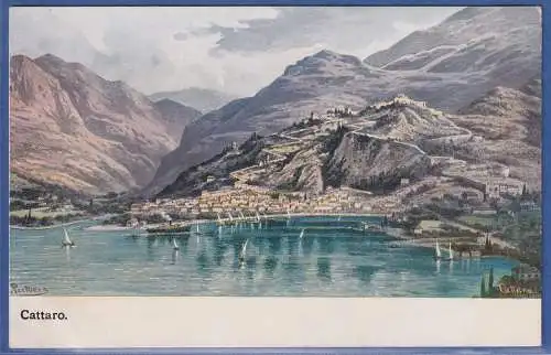 Alte AK Montenegro Kotor  Cattaro