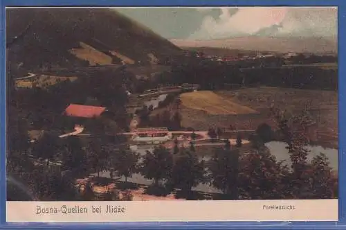 Alte AK Bosna i Hercegovina Bosna - Quellen bei Ilidza 