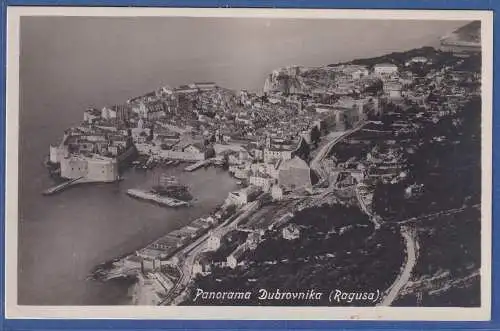 Alte AK Hrvatska / Kroatien Dubrovnik Panorama                      