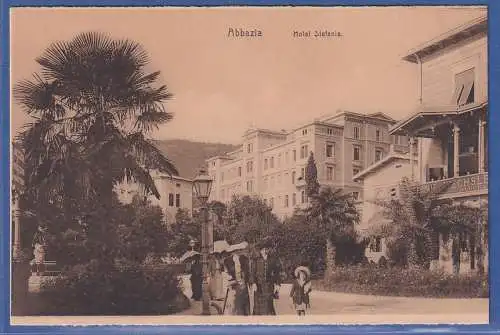 Alte AK Hrvatska / Kroatien Abbazia / Opatija Hotel Stefanie