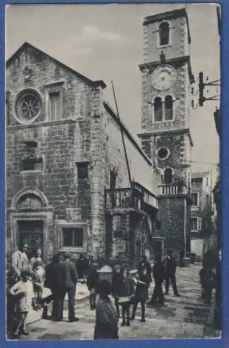 Alte AK Hrvatska / Kroatien Sebenico - Sibenik  St.-Johannes Kirche