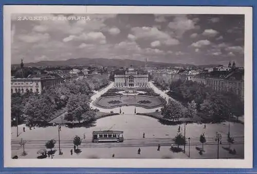 Alte AK Hrvatska / Kroatien Zagreb Panorama