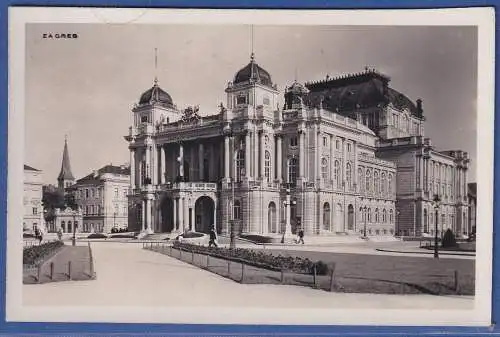 Alte AK Hrvatska / Kroatien Zagreb  Panorama