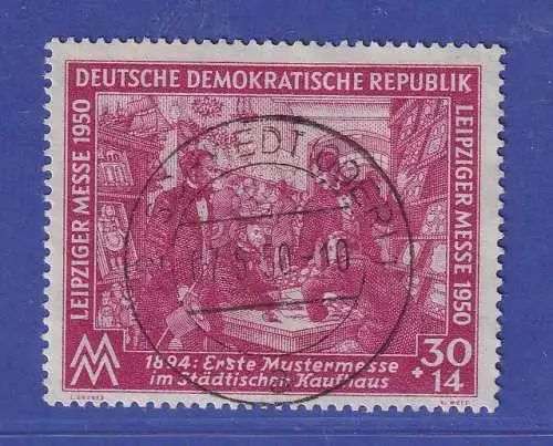 DDR 1950 Leipziger Messe Mi.-Nr. 249 zentrisch O SCHWEDT gpr. PAUL BPP