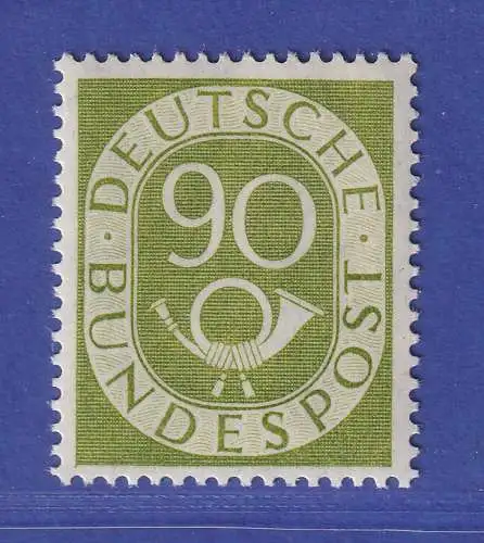 Bundesrepublik 1951 Posthorn 90 Pfg  Mi.-Nr. 138 postfrisch **  ANSEHEN !