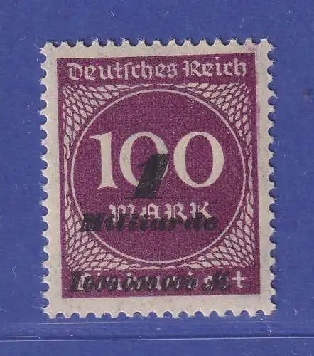 Dt. Reich 1923 Inflation sog. Hitler-Provisorium Mi.-Nr. 331a postfrisch ** 