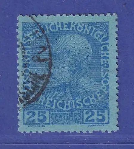 Österreich Kreta 1914 Kaiser Franz Joseph Mi.-Nr. 24 O gpr. MATL VÖB