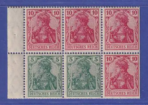 Dt. Reich Germania 1920 Heftchenblatt Mi.-Nr. 27aaA postfrisch **