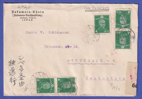 Japan Zensurbrief nach Deutschland 1940 (Shōwa-Jahr 15)