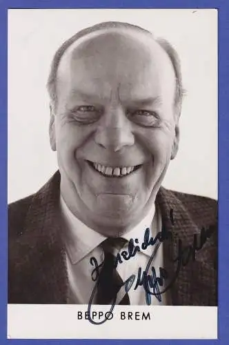 Beppo Brem Original-Autogramm 60er Jahre