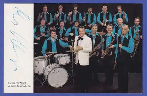 Hugo Strasser und Tanzorchester Original-Autogramm 60er Jahre