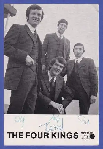 The Four Kings Original-Autogramme 60er Jahre