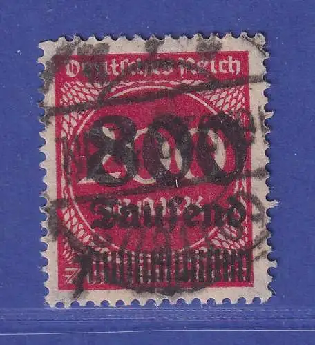 Dt. Reich 1923 Ziffer 800Tausend Mark Mi.-Nr. 303A O gpr. INFLA Berlin