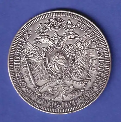 Silbermedaille nach Vorbild Nürnberger Taler 1631 Kaiser Ferdinand II. 27gAg1000