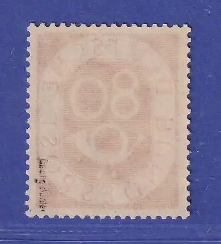 Bundesrepublik 1952 Posthorn 80 Pfg  Mi.-Nr. 137 ungebraucht * (entfalzt)