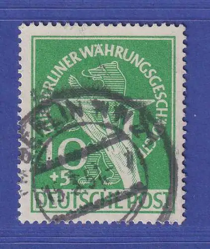 Berlin 1949 Währungsgeschädigte 10+5 Pfg Mi.-Nr. 68 gestempelt gpr. SCHLEGEL BPP