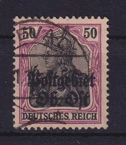 Dt. Besetzung 1. Weltkrieg Oberbefehl Ost Mi-Nr. 11b O gpr. WASELS BPP