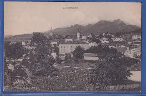 Alte AK Bayern Miesbach Panorama , ungelaufen