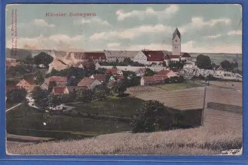 Alte AK Bayern  Kloster Scheyern, gelaufen 1908