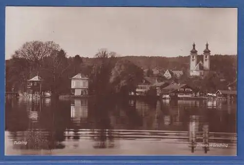 Alte AK Bayern  Tutzing , gelaufen 1930