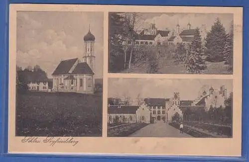 Alte AK Bayern Schloss Seyfriedsberg , gelaufen 1920