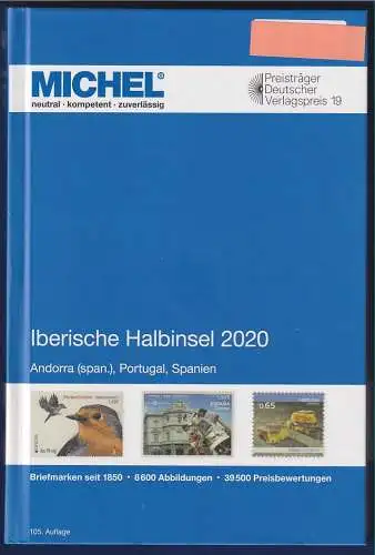 MICHEL Europa-Katalog 2020 Band 4 Iberische Halbinsel, Top-Zustand