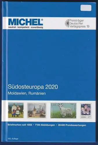 MICHEL Europa-Katalog 2020 Band 8 Südosteuropa, Top-Zustand