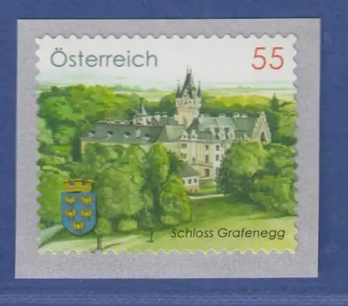 Österreich 2010 Sondermarke Sehenswürdigkeiten Schloss Grafenegg  Mi.-Nr. 2883