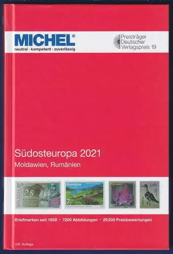 MICHEL Europa-Katalog 2021 Band 8 Südosteuropa, Top-Zustand