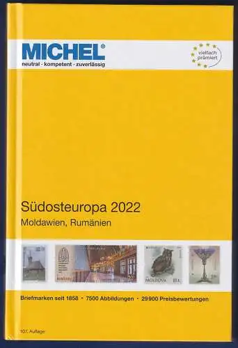 MICHEL Europa-Katalog 2022 Band 8 Südosteuropa, Top-Zustand