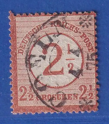 Dt. Reich 2 1/2 Groschen braunorange Mi.-Nr. 29 O COELN