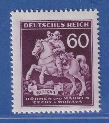 Böhmen und Mähren 1943 Reitender Postbote Mi.-Nr. 113 **