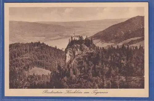 Alte AK Bayern Riederstein-Kirchlein am Tegernsee, ungelaufen