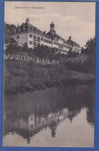 Alte AK Bayern Sanatorium Hausstein, Hochformat,  ungelaufen