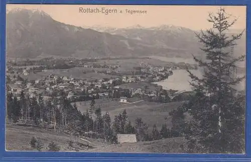 Alte AK Bayern Rottach Egern am Tegernsee, gebraucht