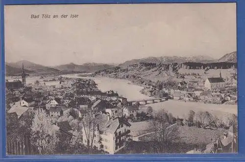 Alte AK Bayern  Bad Tölz an der Isar, gel. 1910