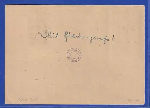 Allg. Besetzg. 1948 2-Pfg-MEF mit Mi.-Nr. 943a WOR gel. von München n. Rodalben