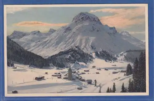 Alte AK Österreich Lech am Arlberg, Panorama, ungelaufen