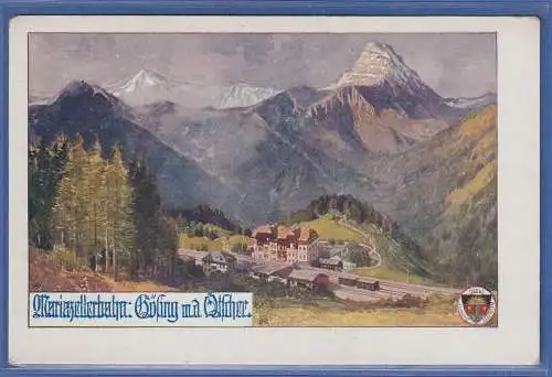 Alte AK Österreich Mariazellerbahn Gösing , ungelaufen