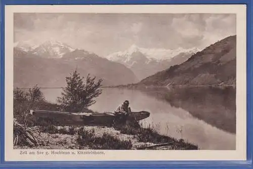 Alte AK Österreich Zell am See Hochtenn u. Kitzsteinhorn, ungelaufen